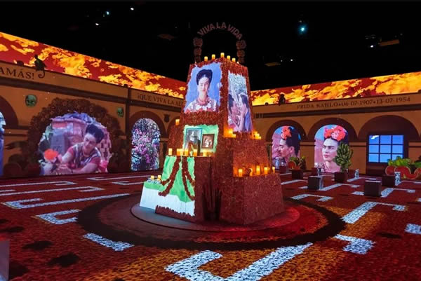Frida Kahlo muestra inmersiva