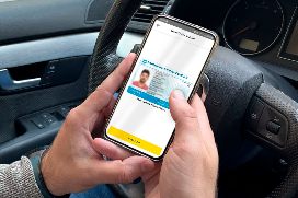 Registro de conducir digital