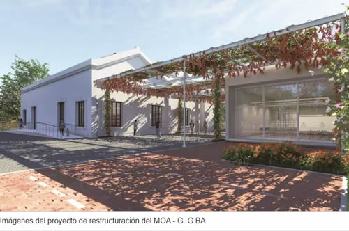 Proyecto fachada del MOA